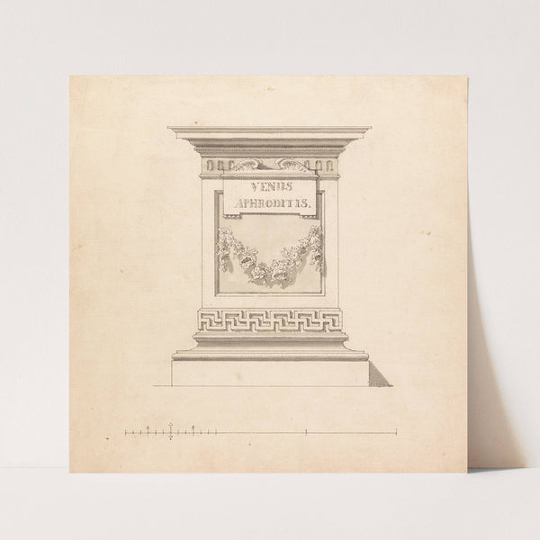 Design for a Plinth by Joseph Wilton