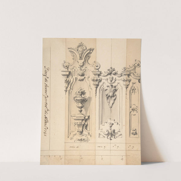 Design for a Portable Screen by Giovanni Battista Natali III