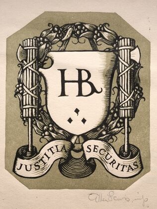 Design for a Printer’s Device (c. 1900–1924)
