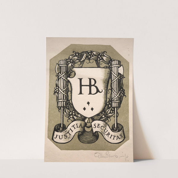 Design for a Printer’s Device (c. 1900–1924) by Arthur Allen Lewis