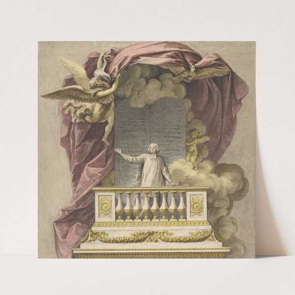 Design for a Pulpit by Augustin Pajou