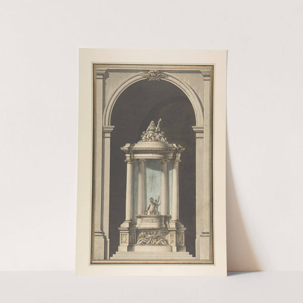 Design for a Pulpit (18th century) by Louis Gustave Taraval