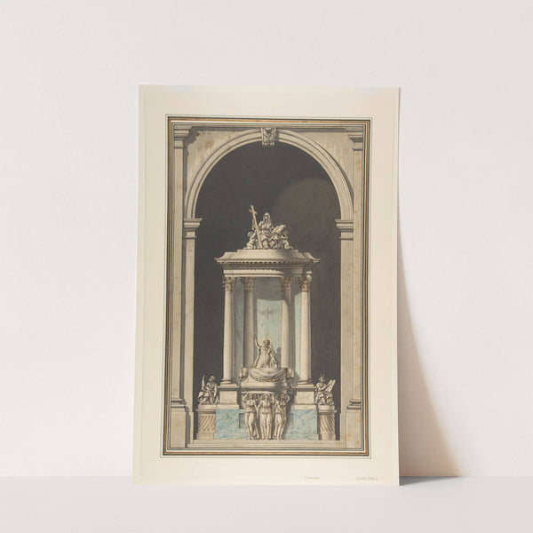 Design for a Pulpit (18th century) by Louis Gustave Taraval
