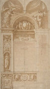 Design for a Reredos or Frame and Setting for an Altar Painting (1552–1626)