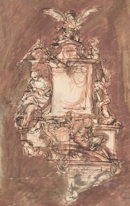 Design for a sepulchral monument