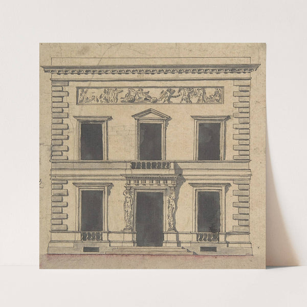Design for a Stage Set by Studio of Claude Nicolas Ledoux
