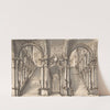 Design for a Stage Set; Double Stairway Pierced by an Arcade by Giovanni Battista Natali III