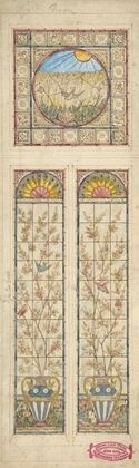 Design for a stained glass window