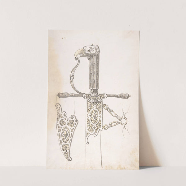 Design for a Sword by Erasmus Hornick