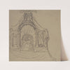 Design for a Throne by William Pitts