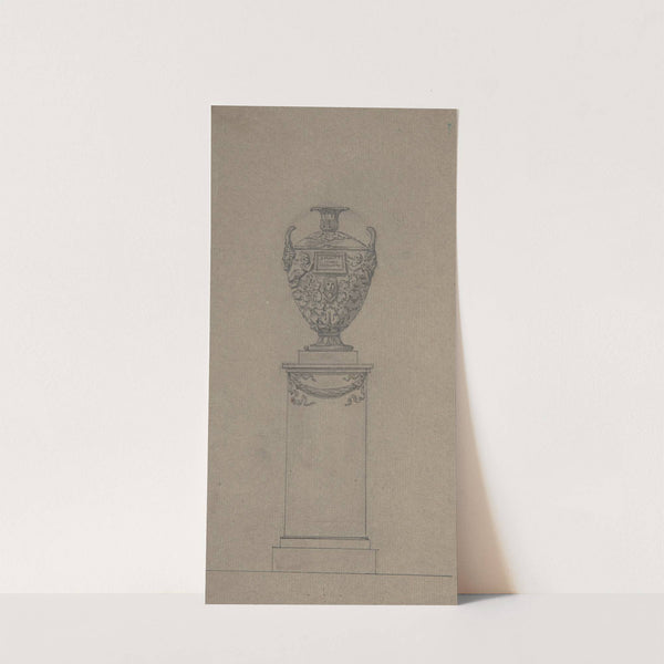 Design for a Tomb with an Urn by Johann Gottfried Schadow
