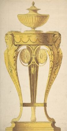 Design for a torchere or perfume burner