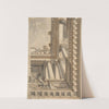 Design for a Trompe L'Oeil Ceiling with a Loggia by Faustino Trebbi