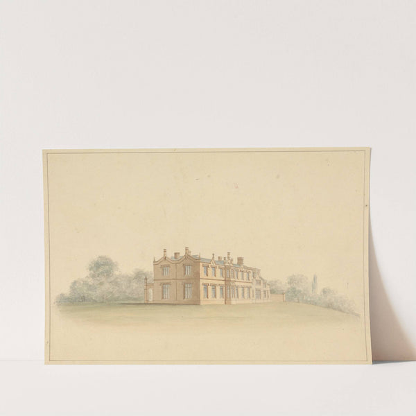 Design for a Tudoresque Villa by Lewis Vulliamy