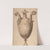 Design for a Vase with Hercules and Farnese Lilies (ca. 1540) by Francesco de''' Rossi