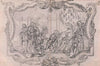 Design for a Vignette; The King of France Surrounded by Courtiers