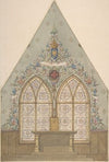 Design for Altar and Chapel, Farnborough