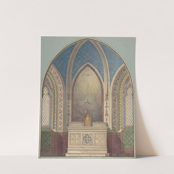 Design for Altar, Saint Clotilde by Jules-Edmond-Charles Lachaise