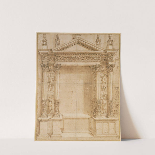 Design for an Altar (1527) by Baldassare Peruzzi