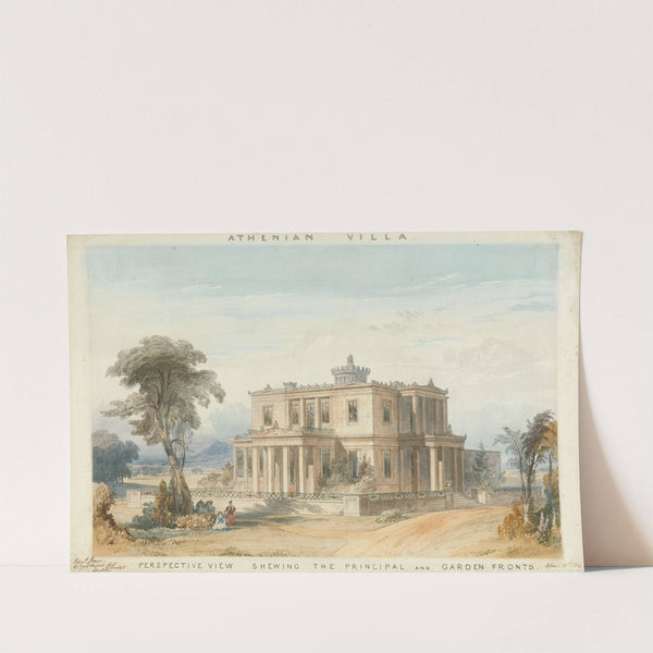 Design for an Athenian Villa by Edward Jones