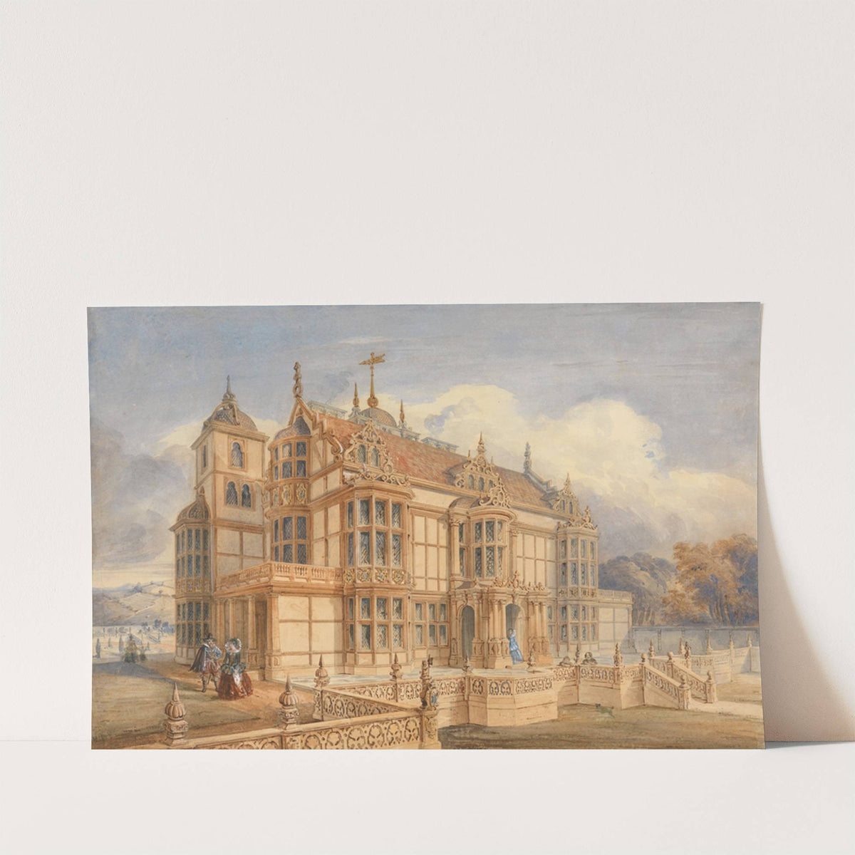 Design for an Elizabethan Style House by Charles James Richardson