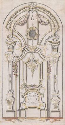 Design for an Entrance Portal with a Single Door