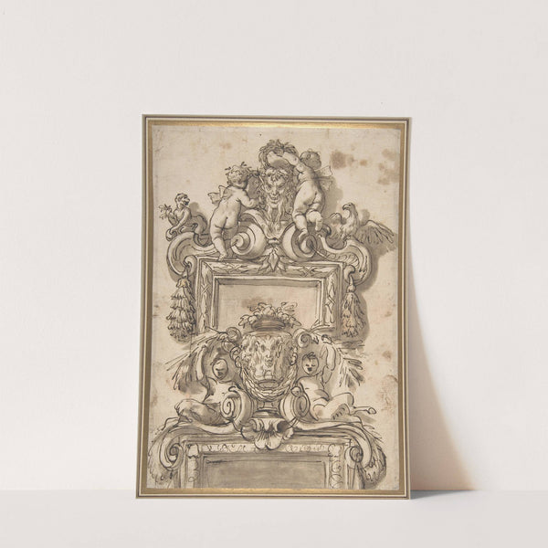 Design for an Overdoor Decoratio by Gregorio de' Ferrari