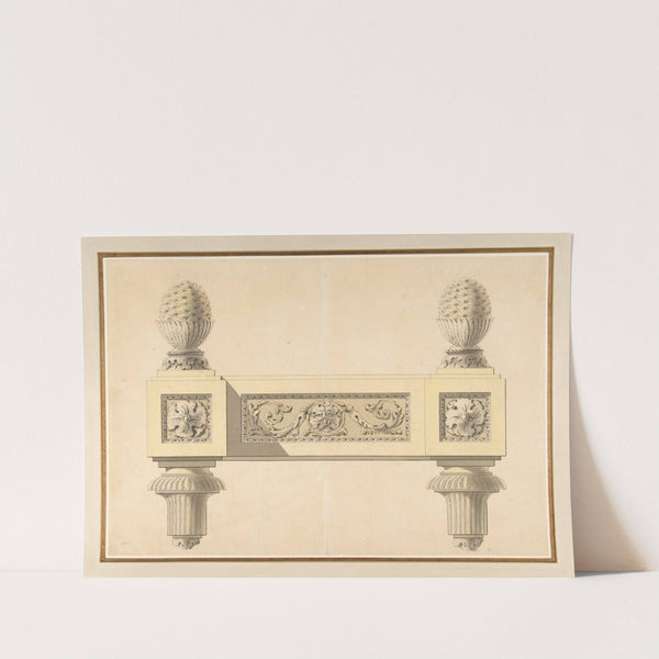 Design for Andirons by Jean Louis Prieur le Jeune