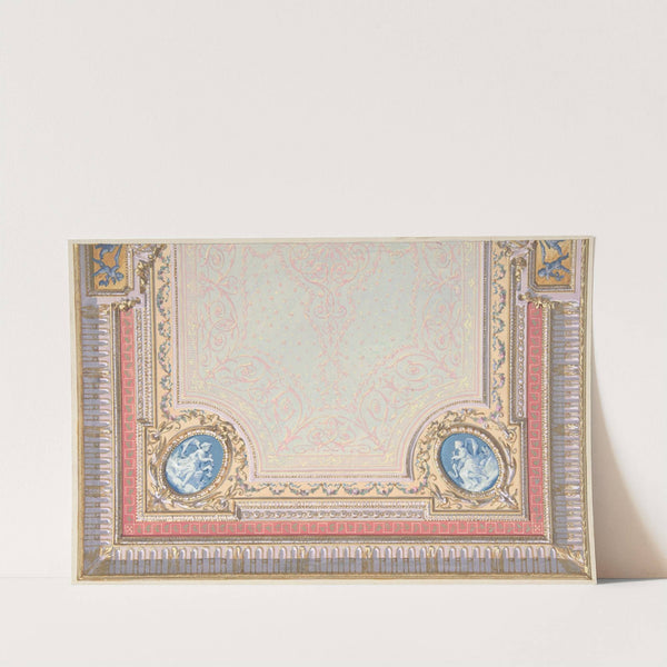 Design for Bedroom Ceiling, Hôtel Hope by Jules-Edmond-Charles Lachaise