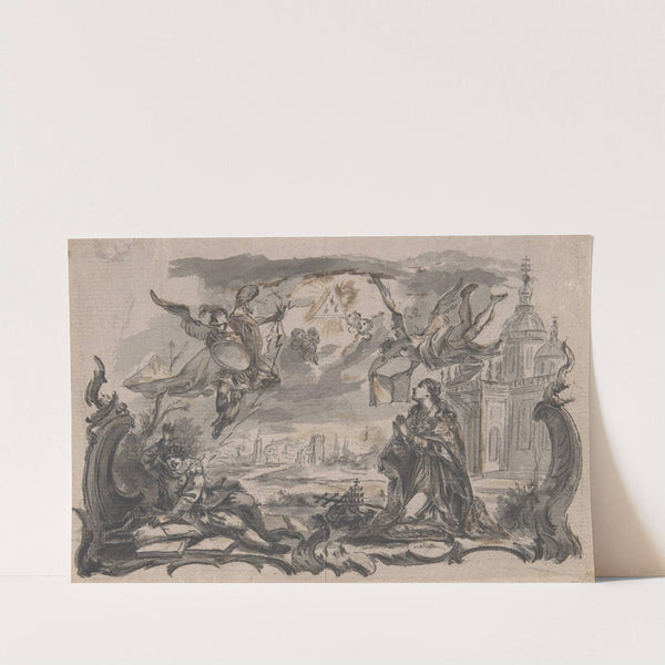Design for Book Illustration by Franz Sigrist the elder