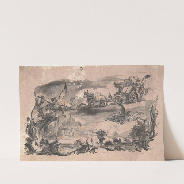 Design for Book Illustration by Franz Sigrist the elder