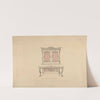 Design for Cabinet Pianoforte, Louis Quatorze Style by Robert William Hume