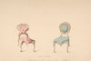 Design for Chairs, Louis Quinze Style