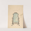 Design for Cheval Glass by Robert William Hume