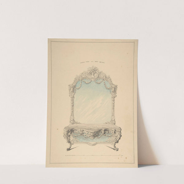 Design for Console Table by Robert William Hume