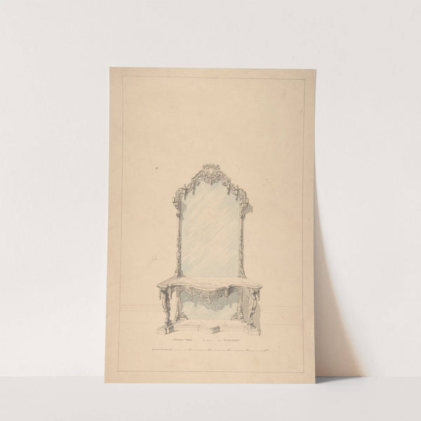 Design for Console Table by Robert William Hume