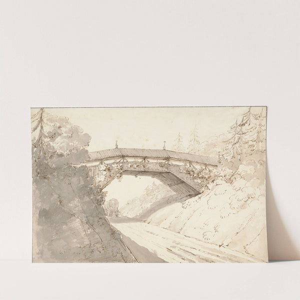 Design for Covered Bridge over the Great Western Road by Sir Jeffry Wyatville