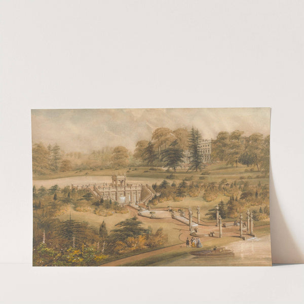 Design for Cowley Manor, Gloucestershire by George Somers Clarke