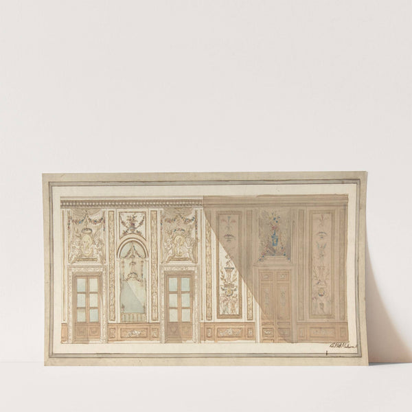 Design for Decoration of a Drawing Room (1758–1803) by Giovanni Battista Maderna