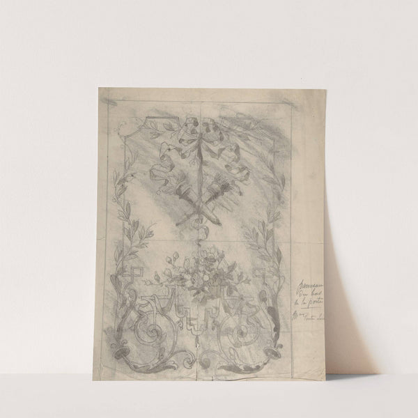 Design for Door Paneling by Charles Monblond