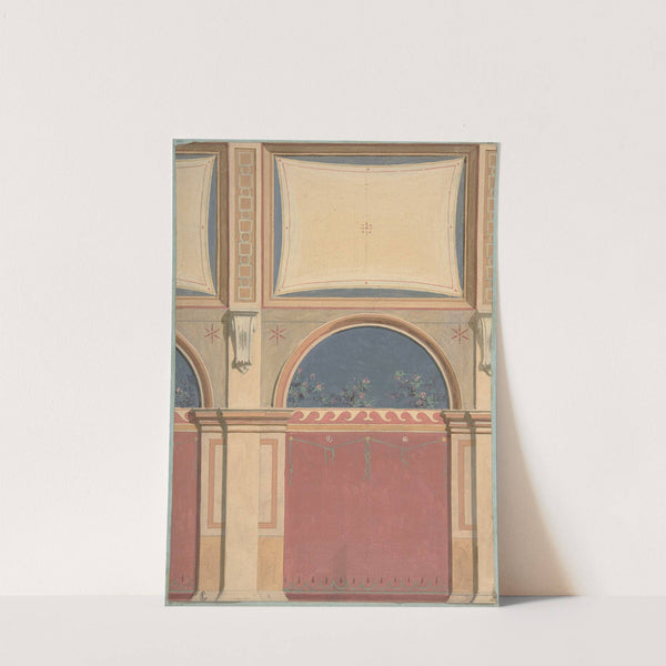 Design for Elevation of Gallery Bay, Deepdene, Dorking, Surrey by Jules-Edmond-Charles Lachaise