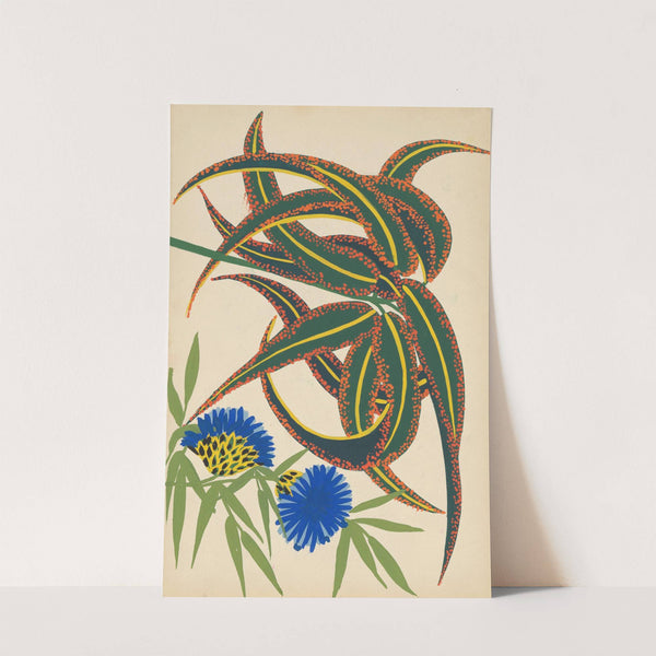 Design for embroidery of flowers by Atelier Martine