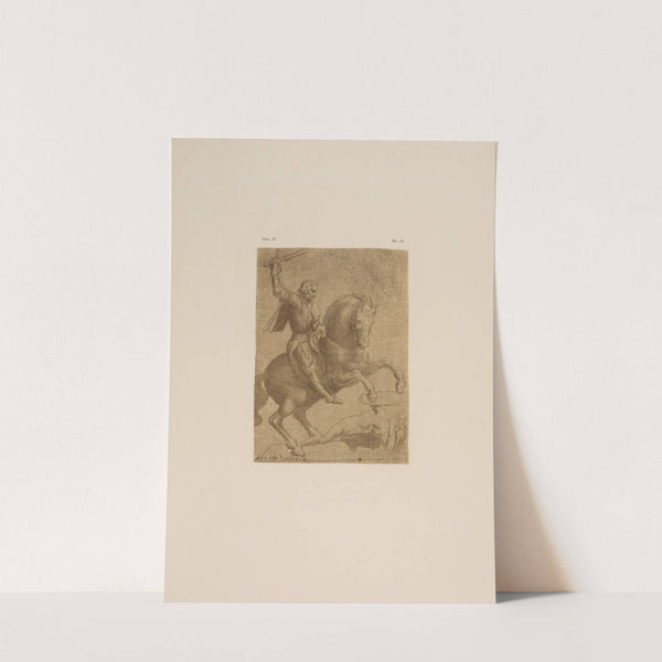 Design for equestrian monument of Ludovico Sforza by P. & D. Colnaghi