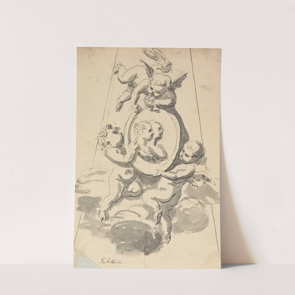 Design for Funerary Monument by John Eckstein