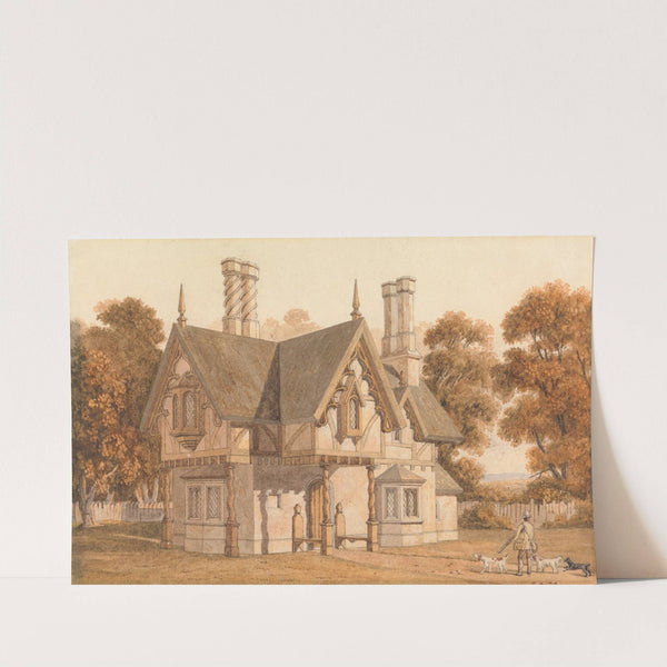 Design for Gameskeeper's Cottage by George Pyne