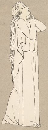 Design for large fireplace white tiles produced in Wedgwood’s factory