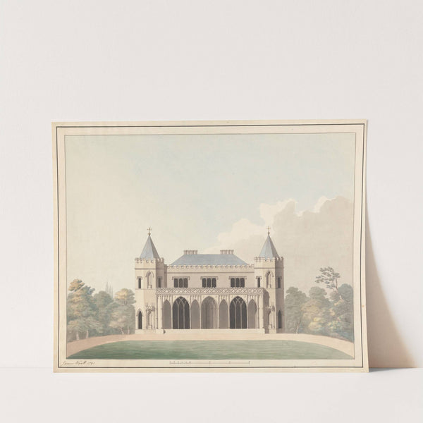 Design for Little Frogmore; Elevation (1791) by James Wyatt