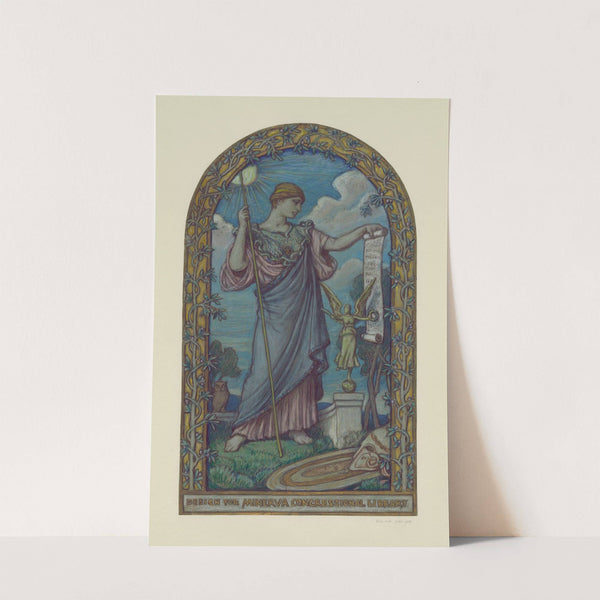 Design for Minerva (1896) by Elihu Vedder