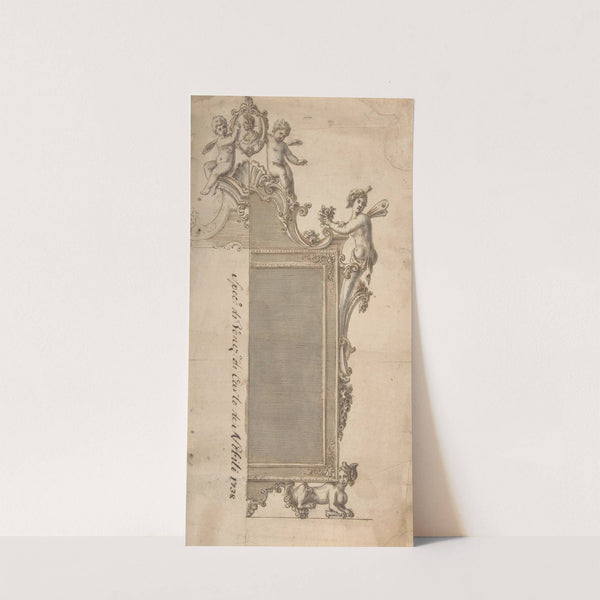 Design for Mirror Frame by Giovanni Battista Natali III