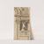 Design for Part of a Wall Elevation with a Balcony flanking an Arch by Faustino Trebbi